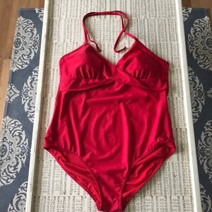 One piece bathing suit